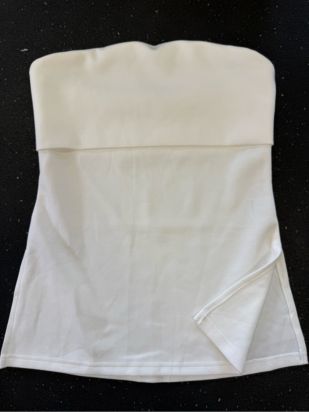 Classic White Strapless Tube Camisole